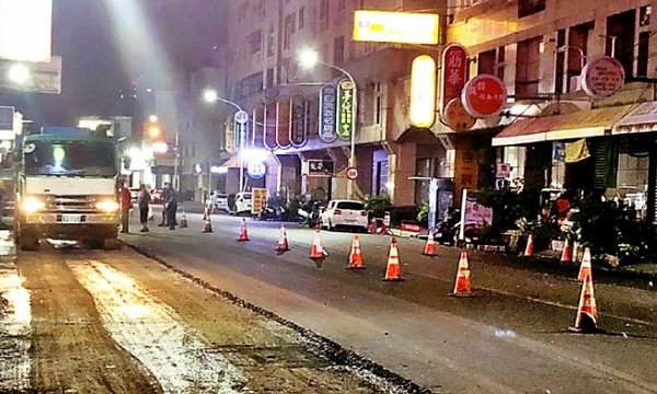 賴氏AC台中道路標線劃設工程案例