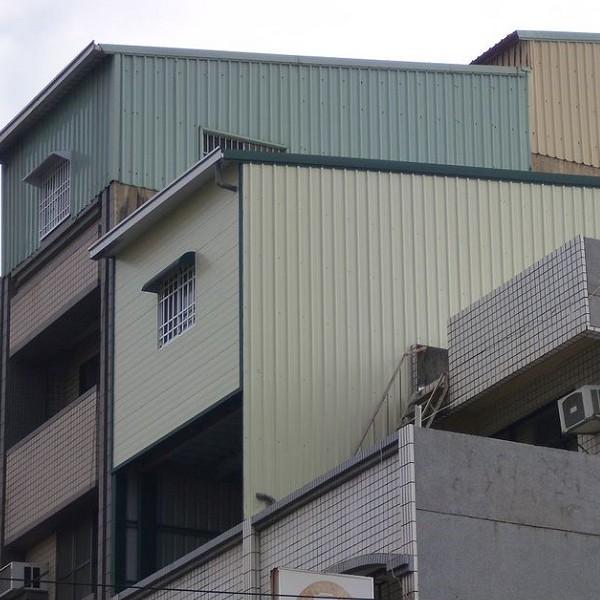 彰化鋼構建築內部結構照片
