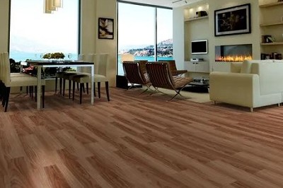 卡扣式地板底部吸音海綿結構特寫