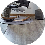 彰化客戶林小姐滿意嘉鋐卡扣式地板施工