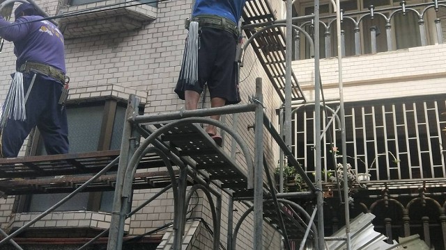 台中綠標鷹架公司外觀，展現專業形象