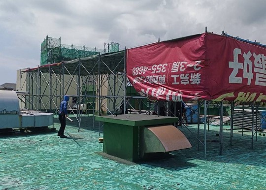 賴氏鷹架專業團隊合影